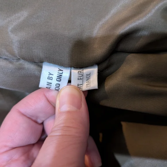 Luxurious Vintage Authentic Rabbit Fur Bomber Jacket - Picture 11 of 15